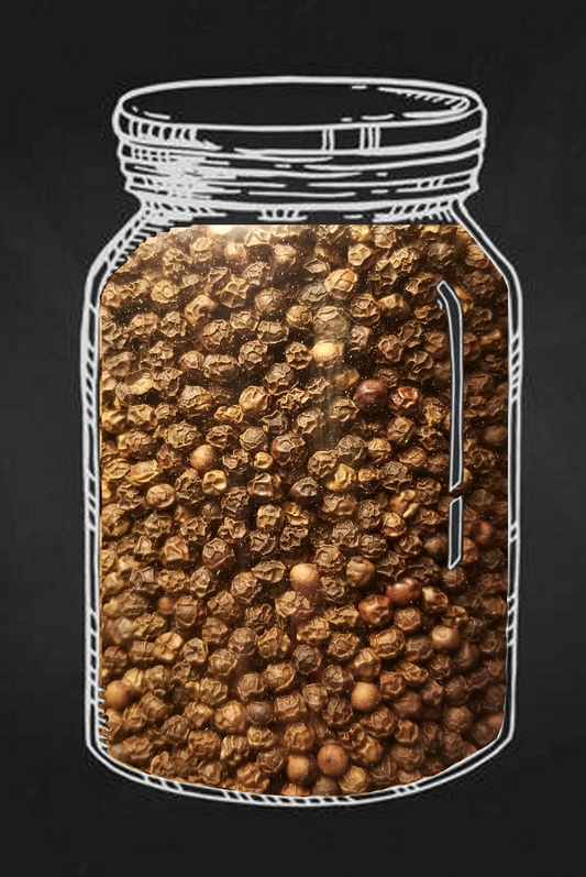 Smoked Black Peppercorns